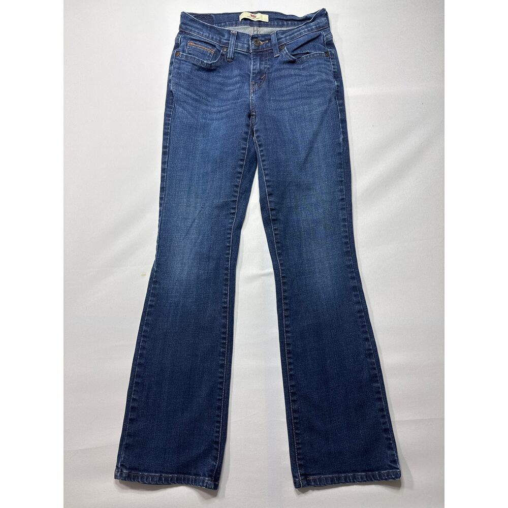 Levi's 529 Women's Curvy Bootcut Blue Jeans - Size 4M (25x30)